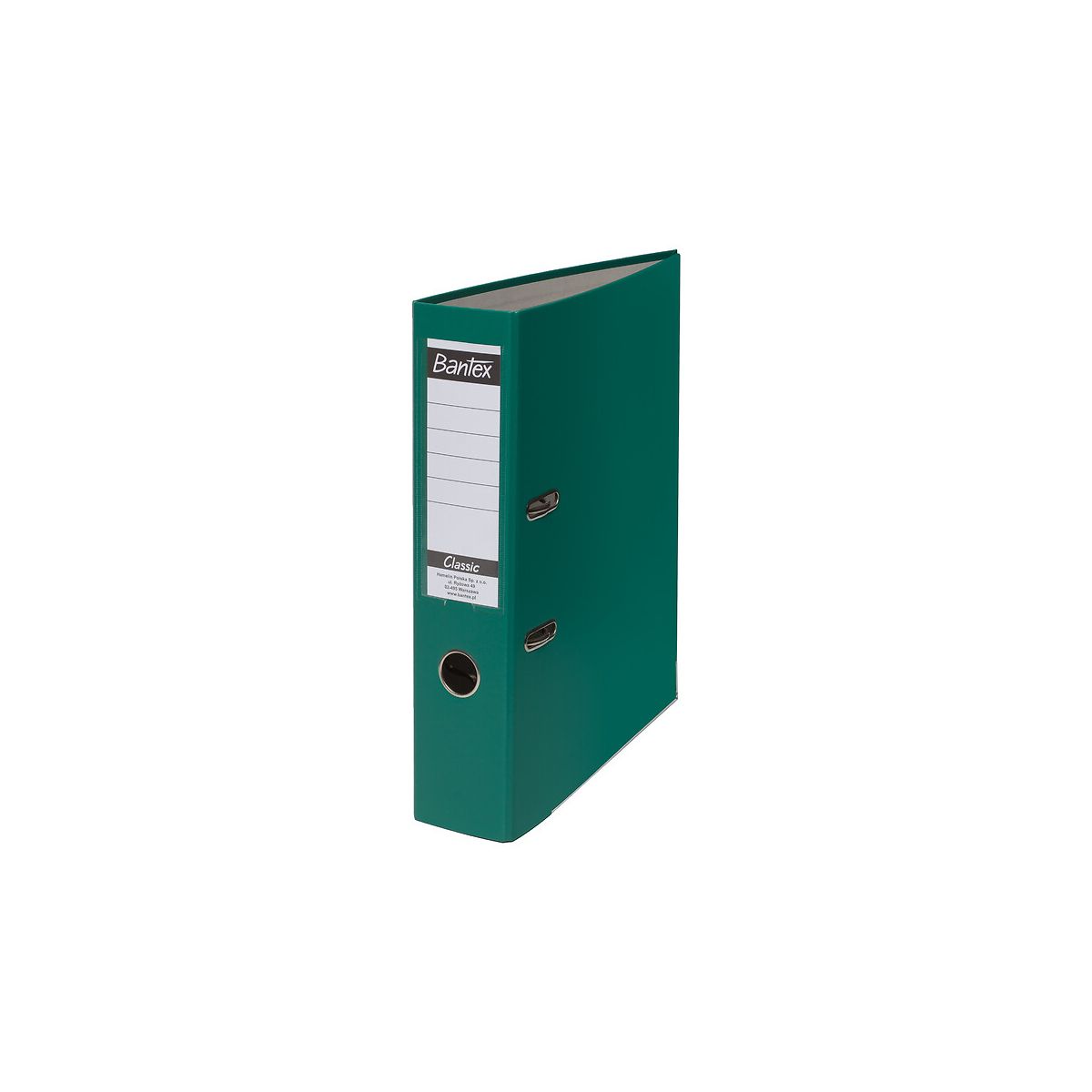 Segregator dźwigniowy Bantex Classic A4 7,5 cm zielony