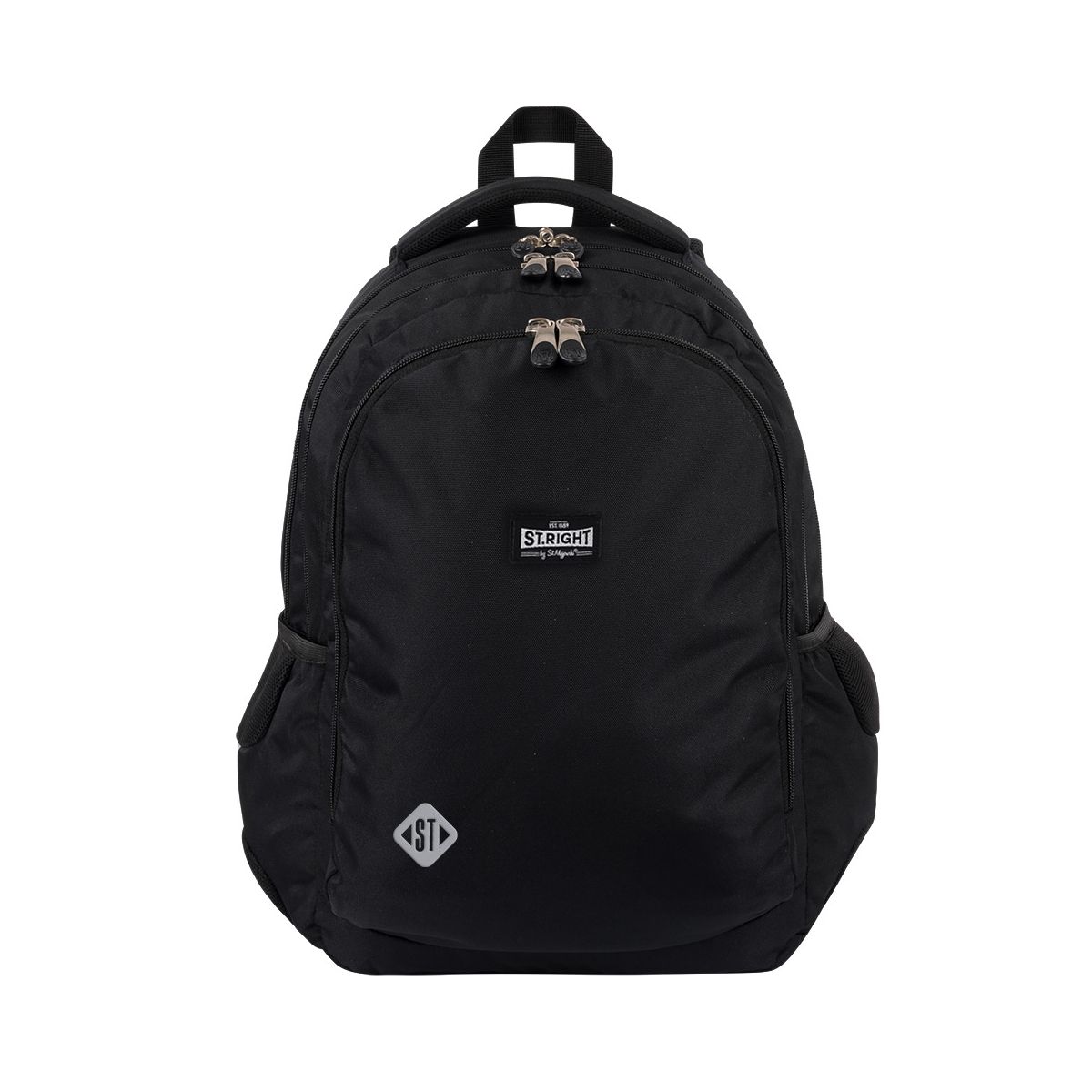 Plecak Stright BLACK VINTAGE 5903235674709 4-KOMORY St.Right (BP-73)