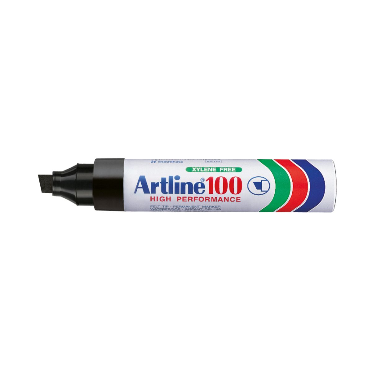 Marker permanentny Toma czarny czarny 7,5-12,0mm ścięta końcówka (AR-100)