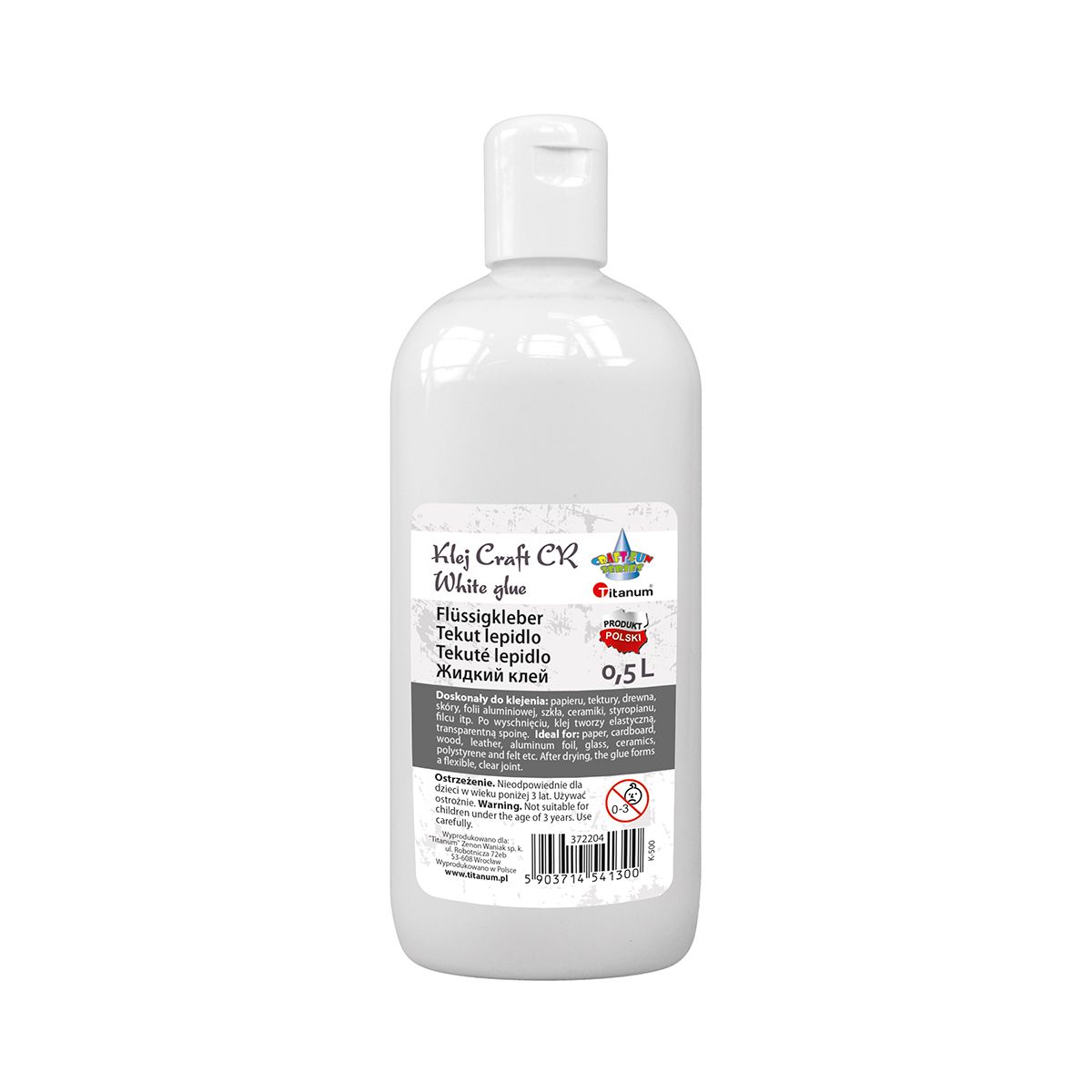 Klej w płynie Craft-Fun Series Craft CR 500ml Titanum (K-500)