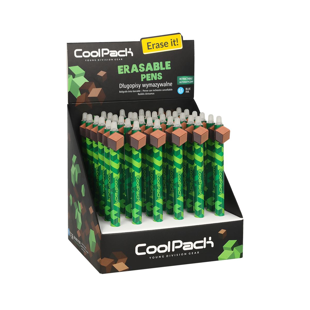 Długopis Patio Coolpack City Jungle niebieski 0,5mm (06363CP)