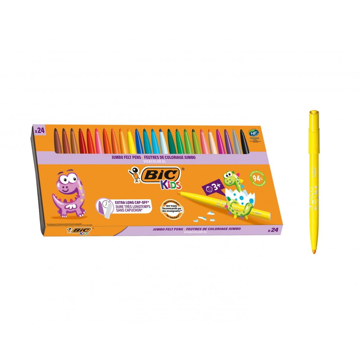 Flamaster eco 24 kol. Bic Kids (8290053)