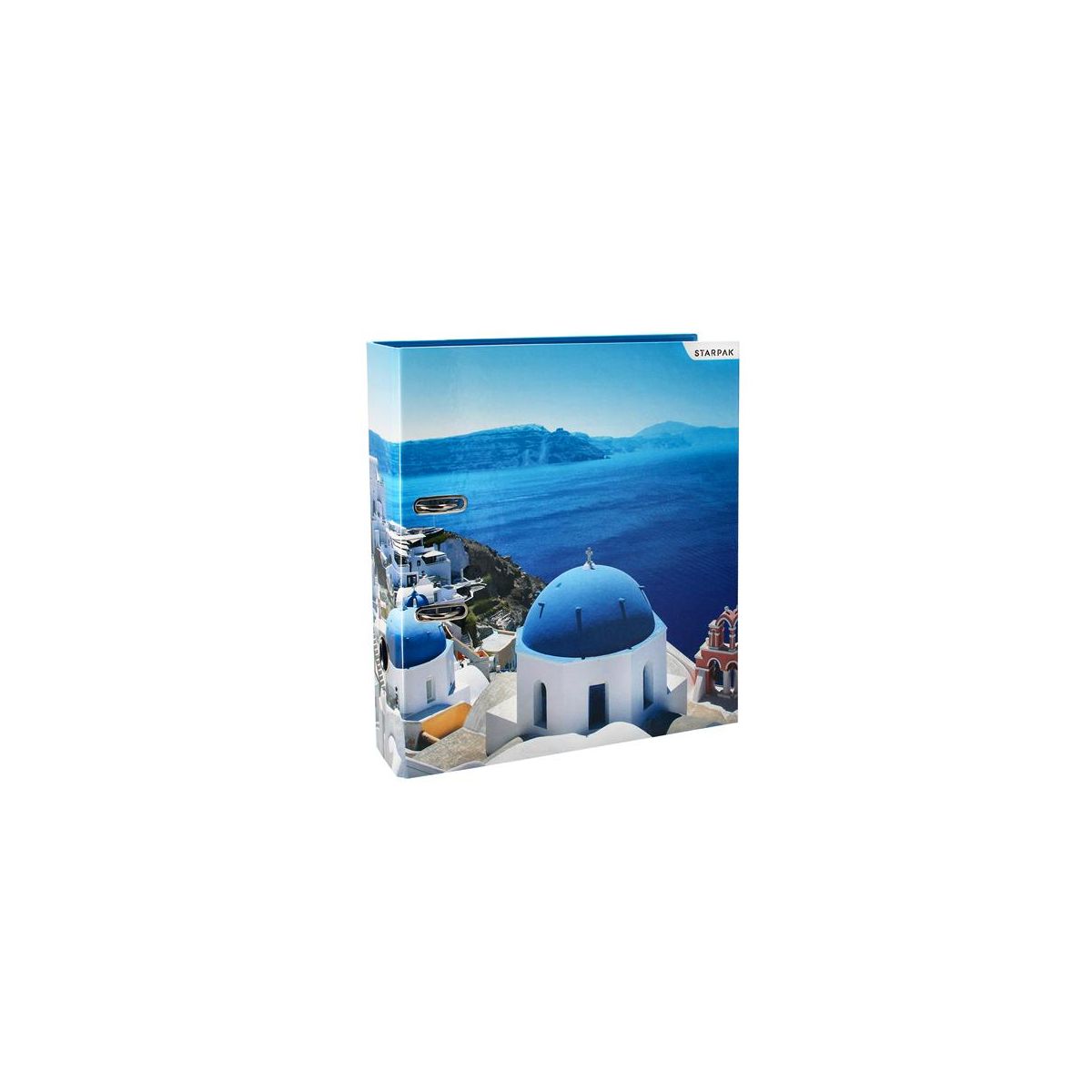 Segregator dźwigniowy Starpak Santorini A4 mix (471457)