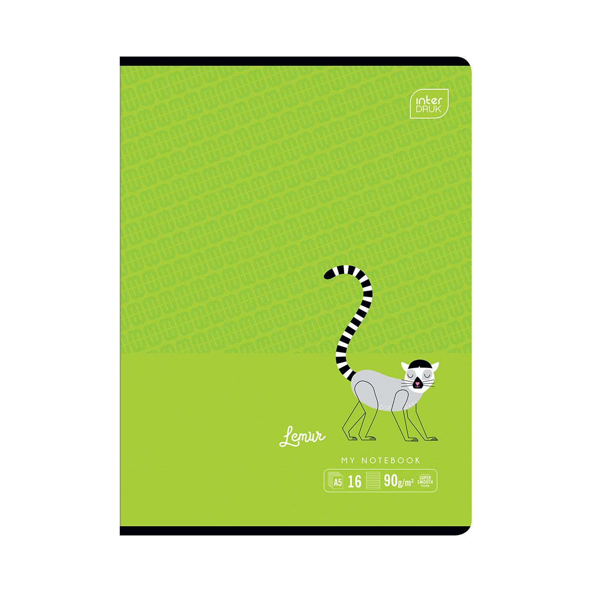Zeszyt Interdruk B&B KIDS A5 16k. 90g linia kolor