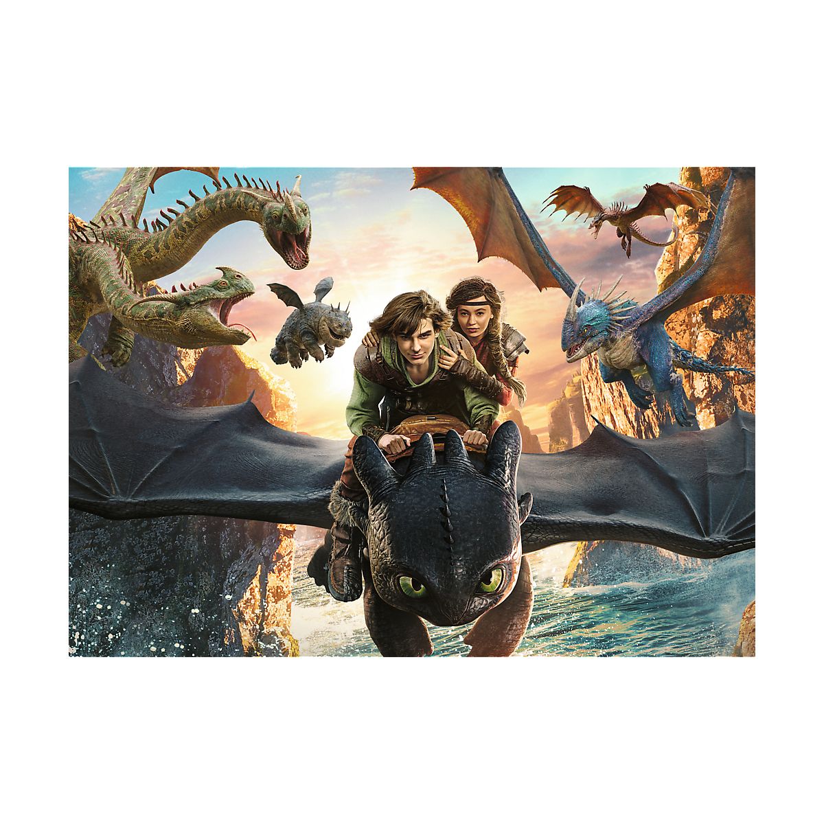 Puzzle Szczerbatek i przyjaciele 200 el. Trefl (13348)