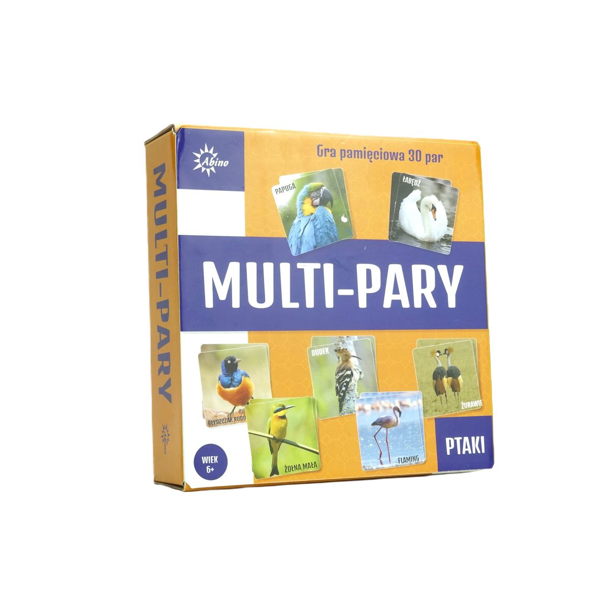 Gra edukacyjna multi-party ptaki Abino