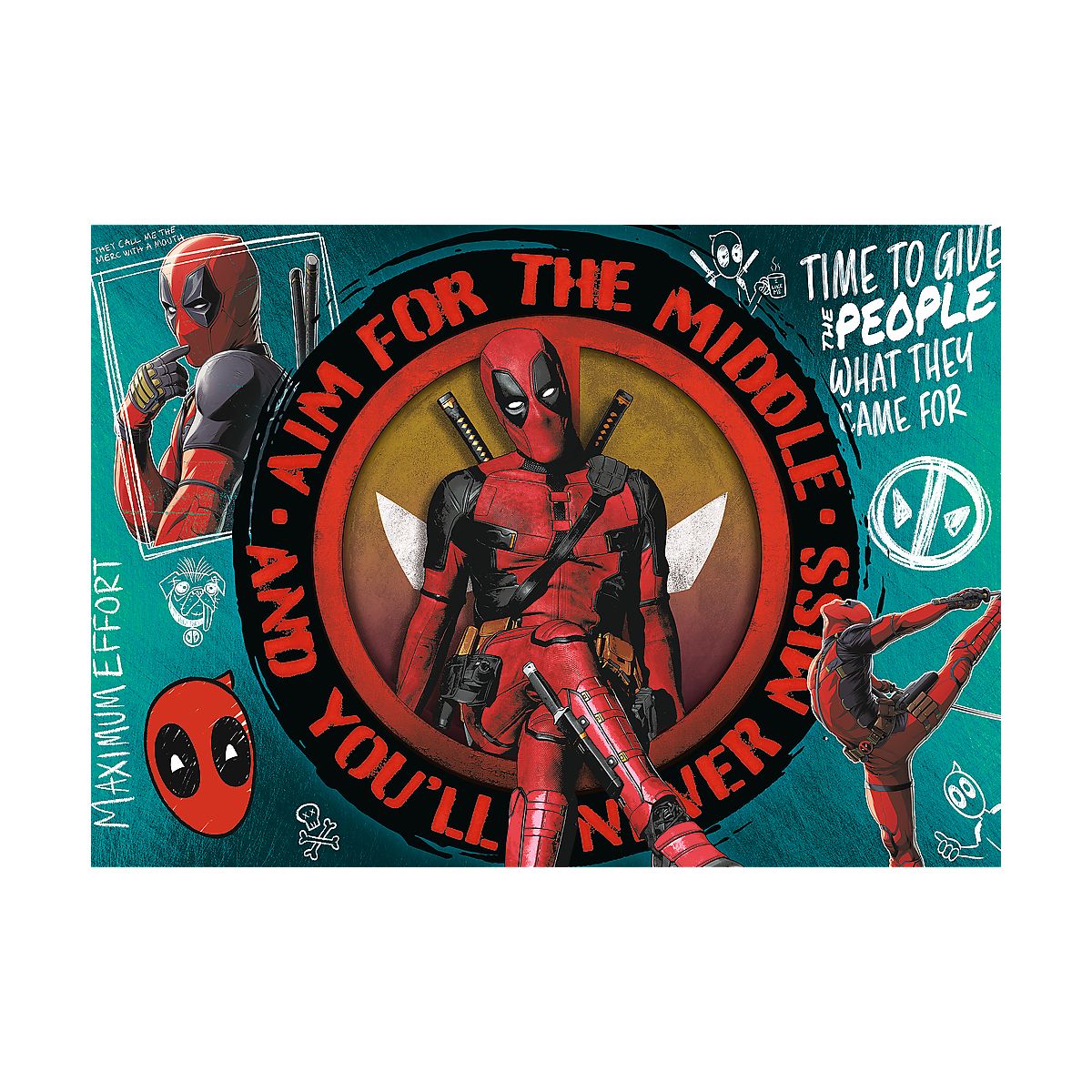 Puzzle Trefl Premium Plus Deadpool 1000 el. (10835)