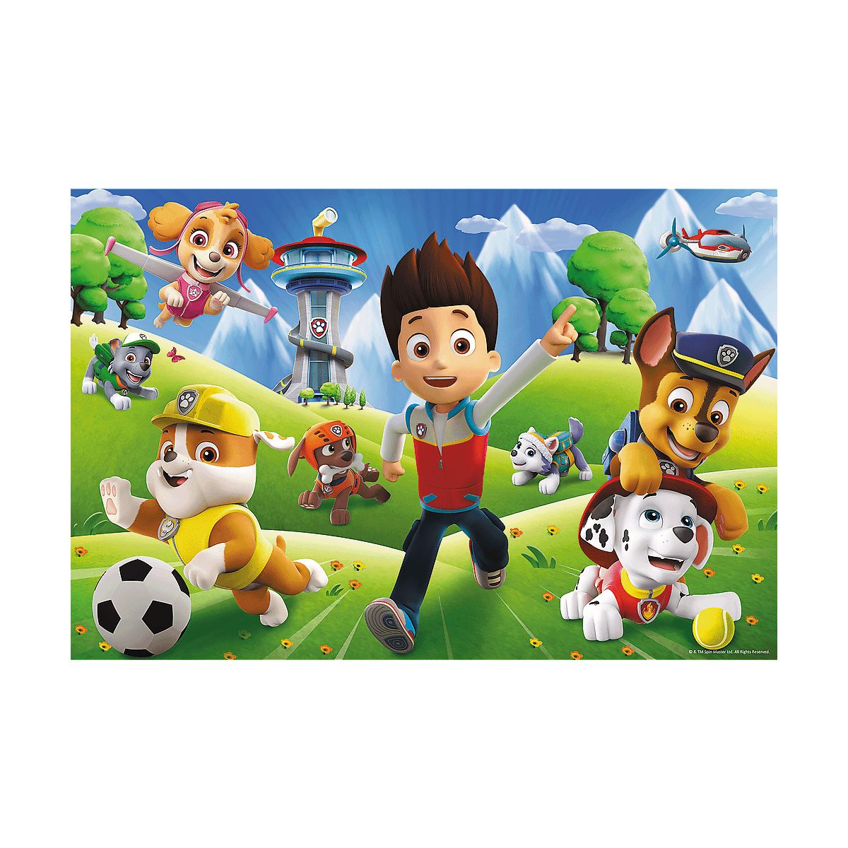 Puzzle Trefl Paw Patrol Super maxi Przygody Psiego Patrolu 24 el. (41001)