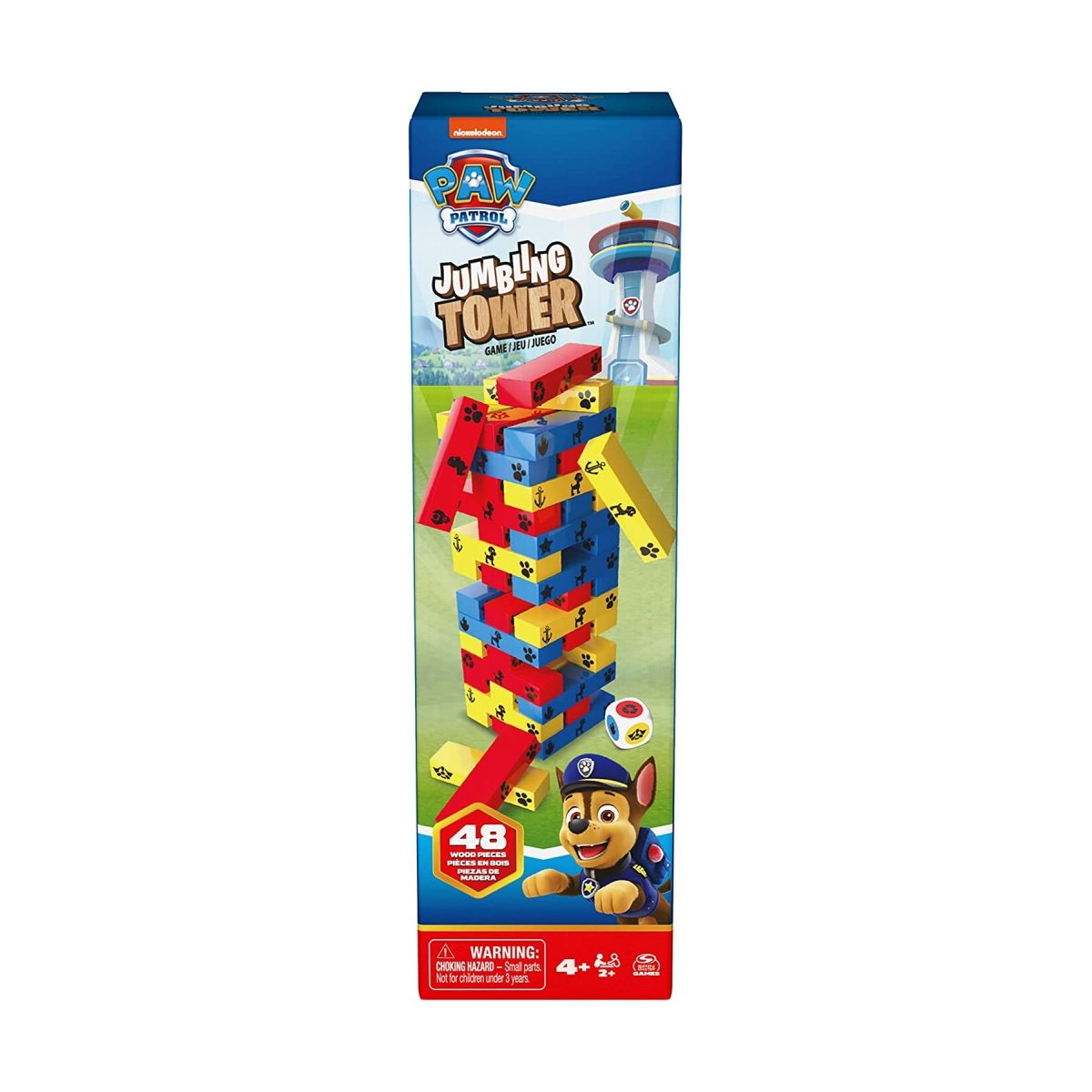 Gra zręcznościowa Spin Master Psi Patrol Jumbling Tower (6066828)