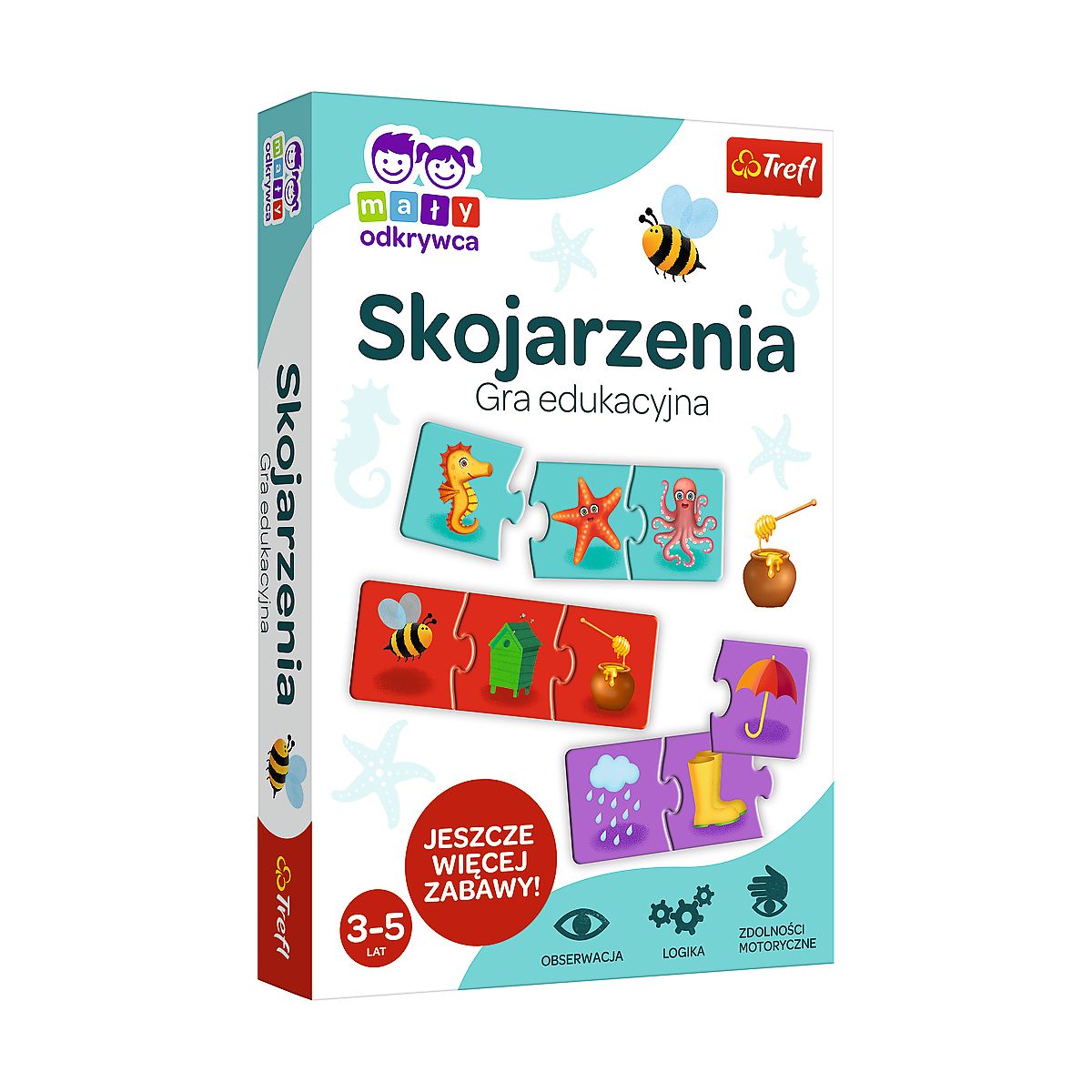 Gra edukacyjna Trefl Skojarzenia z Serii Mały Odkrywca (01947)