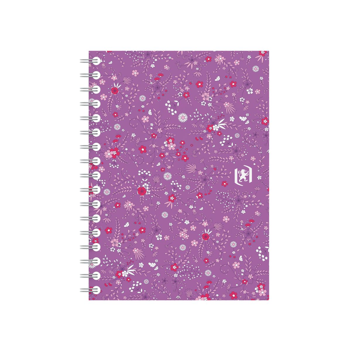 Kołozeszyt (kołobrulion) Oxford Floral A6 50k. 90g krata [mm:] 110x148 (400094826)
