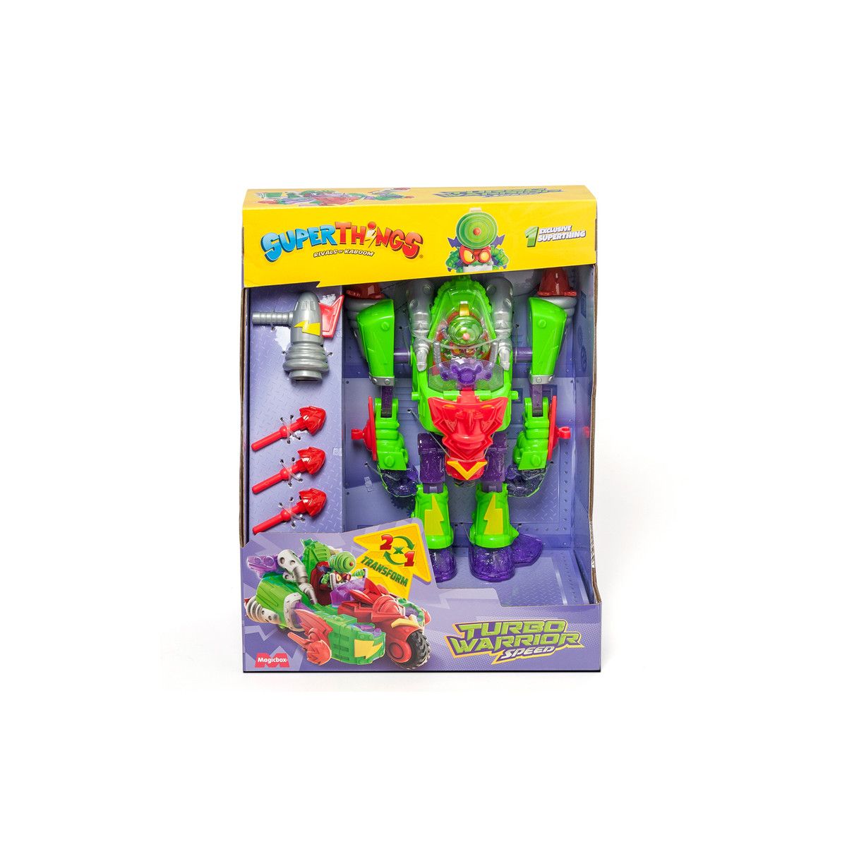 Figurka Orbico Sp. Z O.o. SUPERTHINGS Turbo Warrior Speed (PSTSP116IN100)