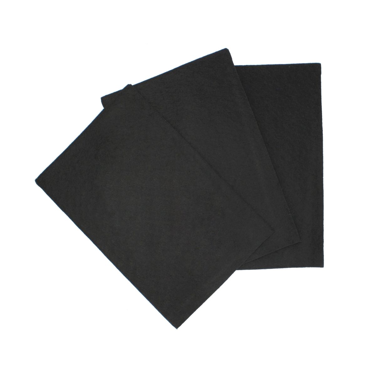 Ozdoba filcowa Craft with Fun 20x30x5szt brąz 20x30 (439312)