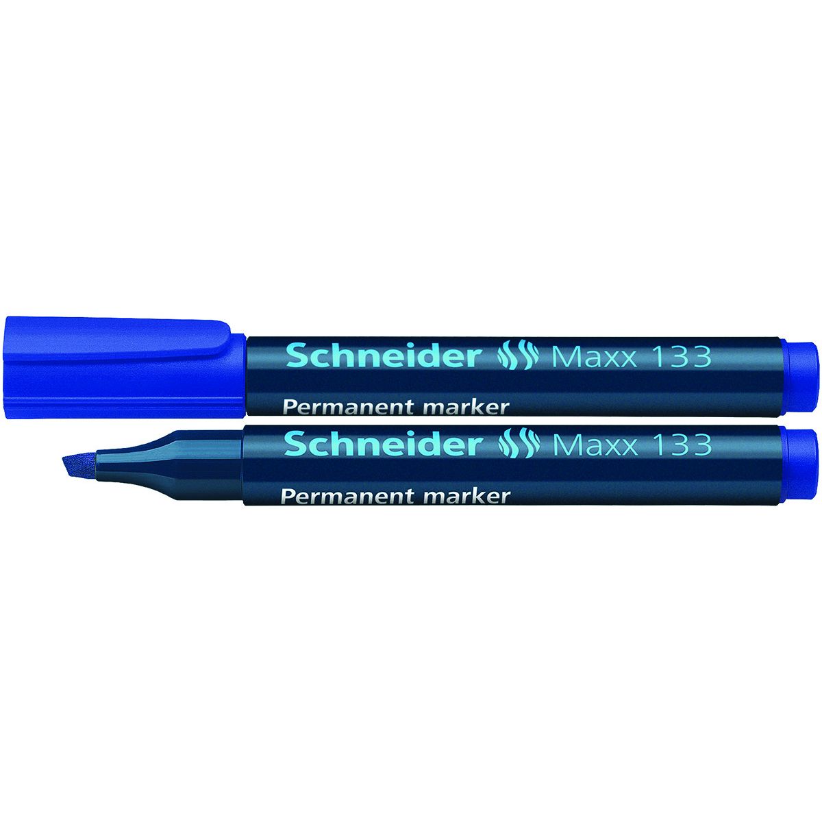 Marker permanentny Maxx 133 niebieski 1,0-3,0mm ścięta końcówka Schneider (SR113303)