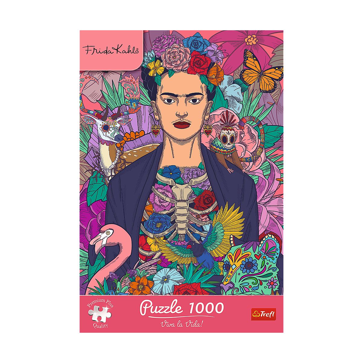 Puzzle Premium Plus Frida Kahlo: kwitnąca dusza 1000 el. Trefl (12096)