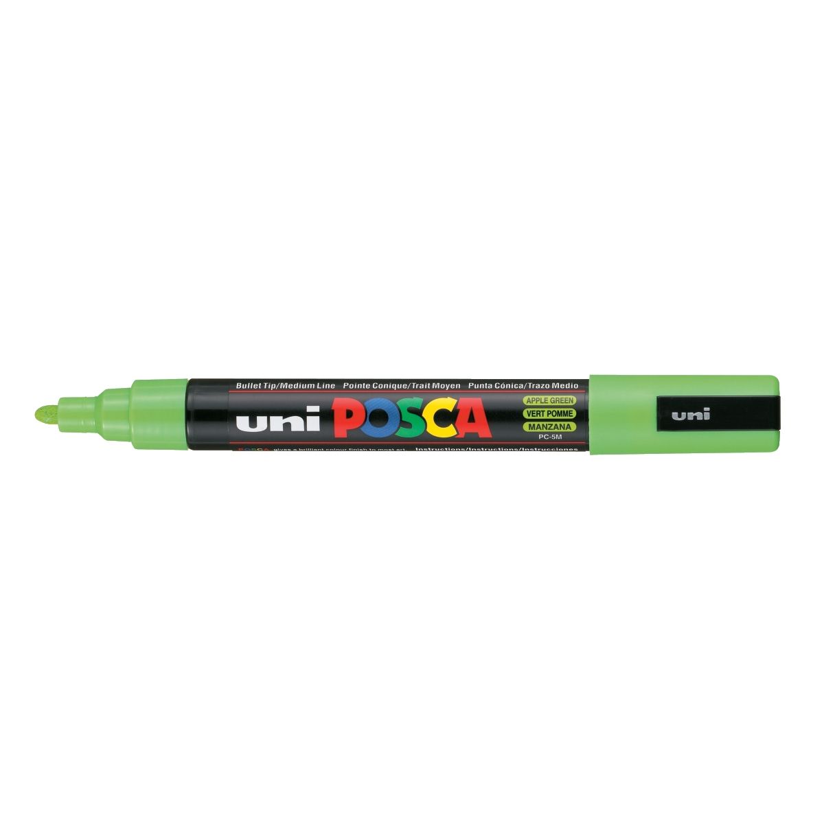 Marker specjalistyczny Uni Posca zielony średni 1,8-2,5mm okrągła końcówka (PC-5M)