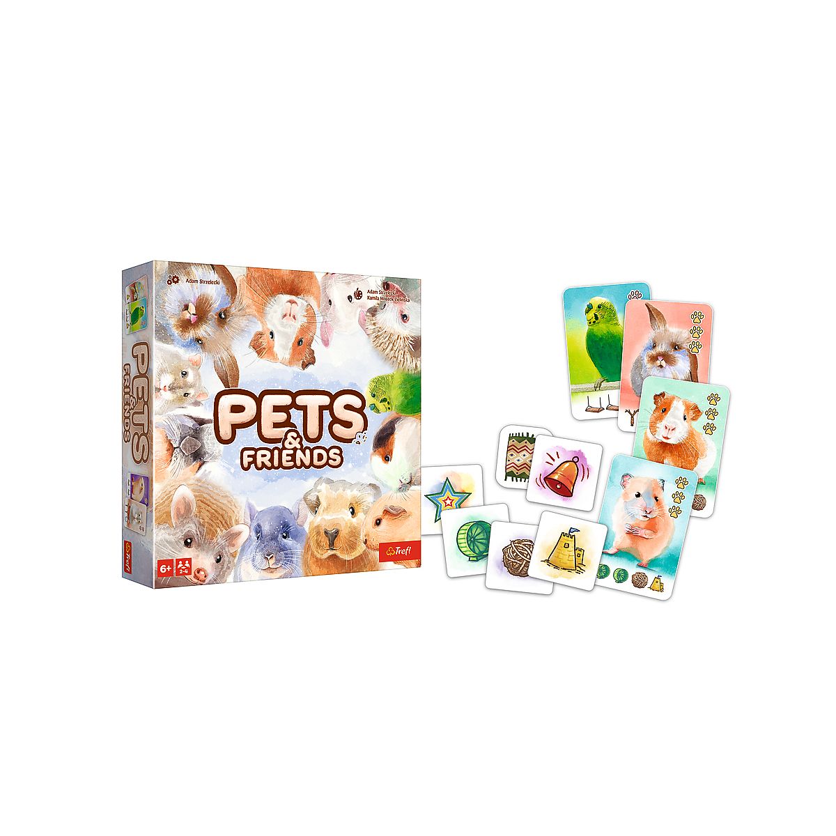 Gra pamięciowa Trefl Pets & Friends (02443)