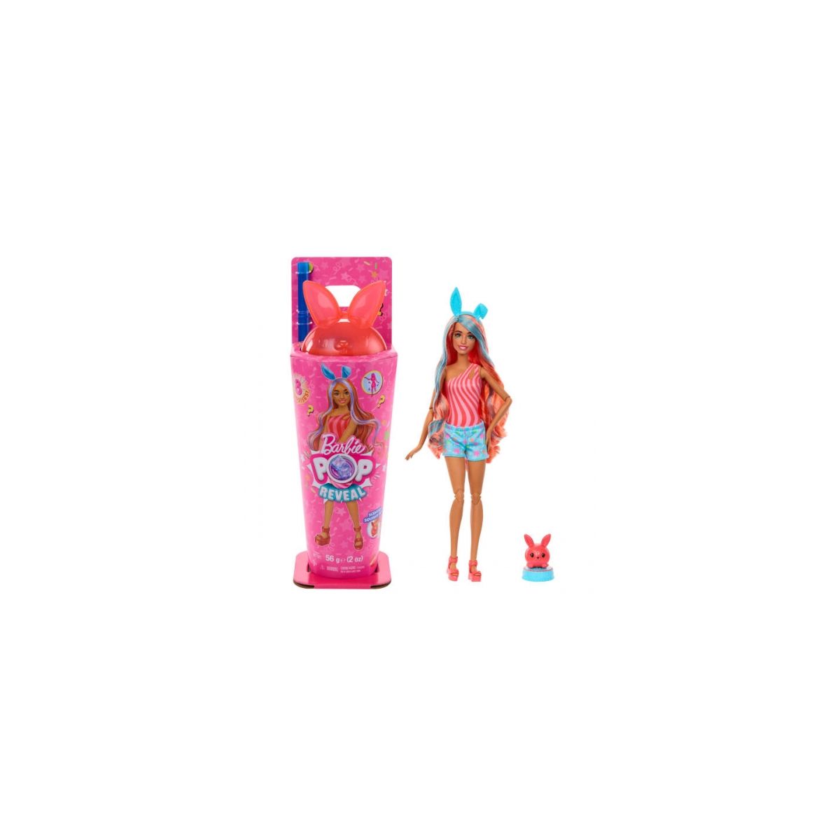 Lalka Barbie POP REV SHAKE KROLICZEK [mm:] 290 (JCN87)