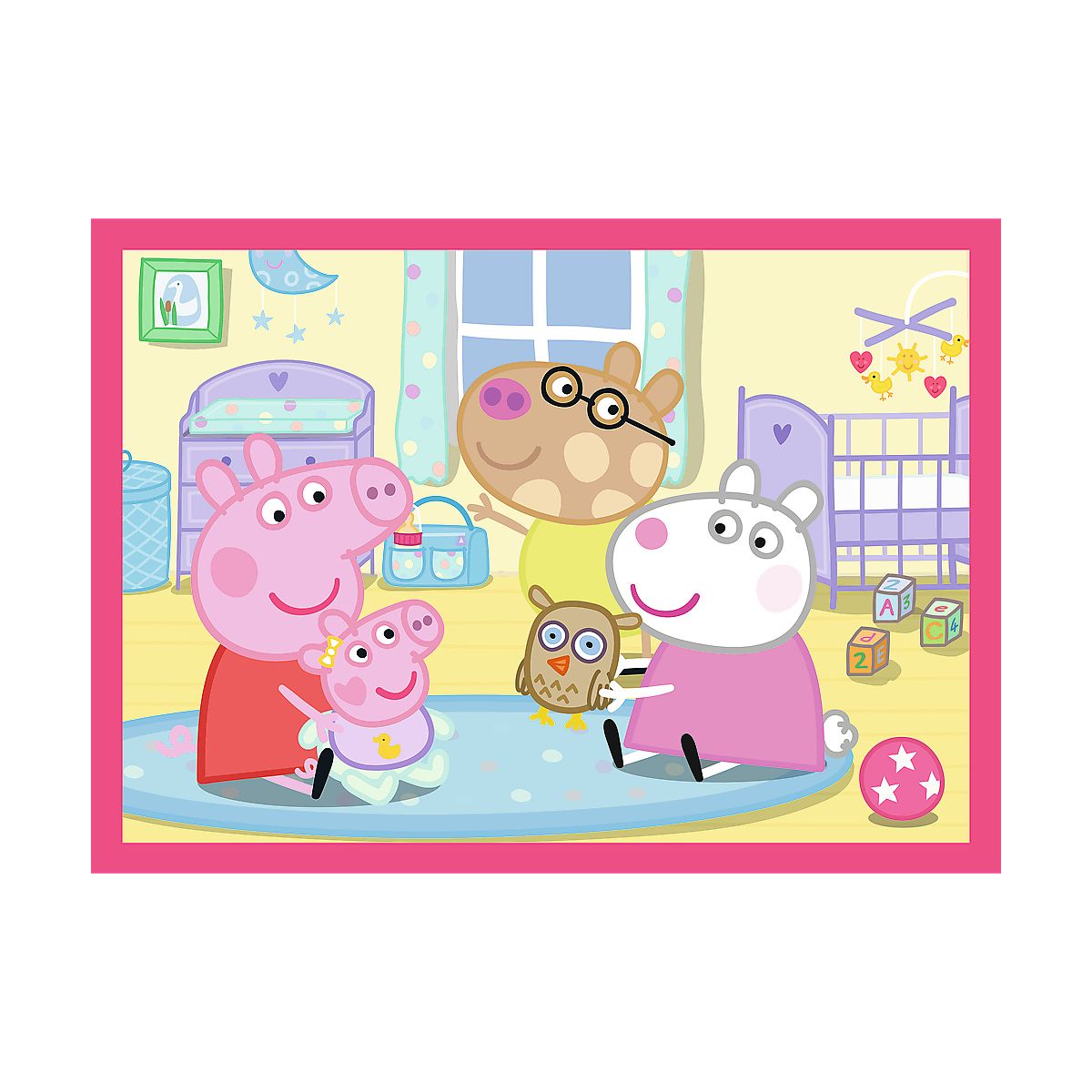 Puzzle Peppa uwielbia przygody 4w1 el. Trefl (34672)