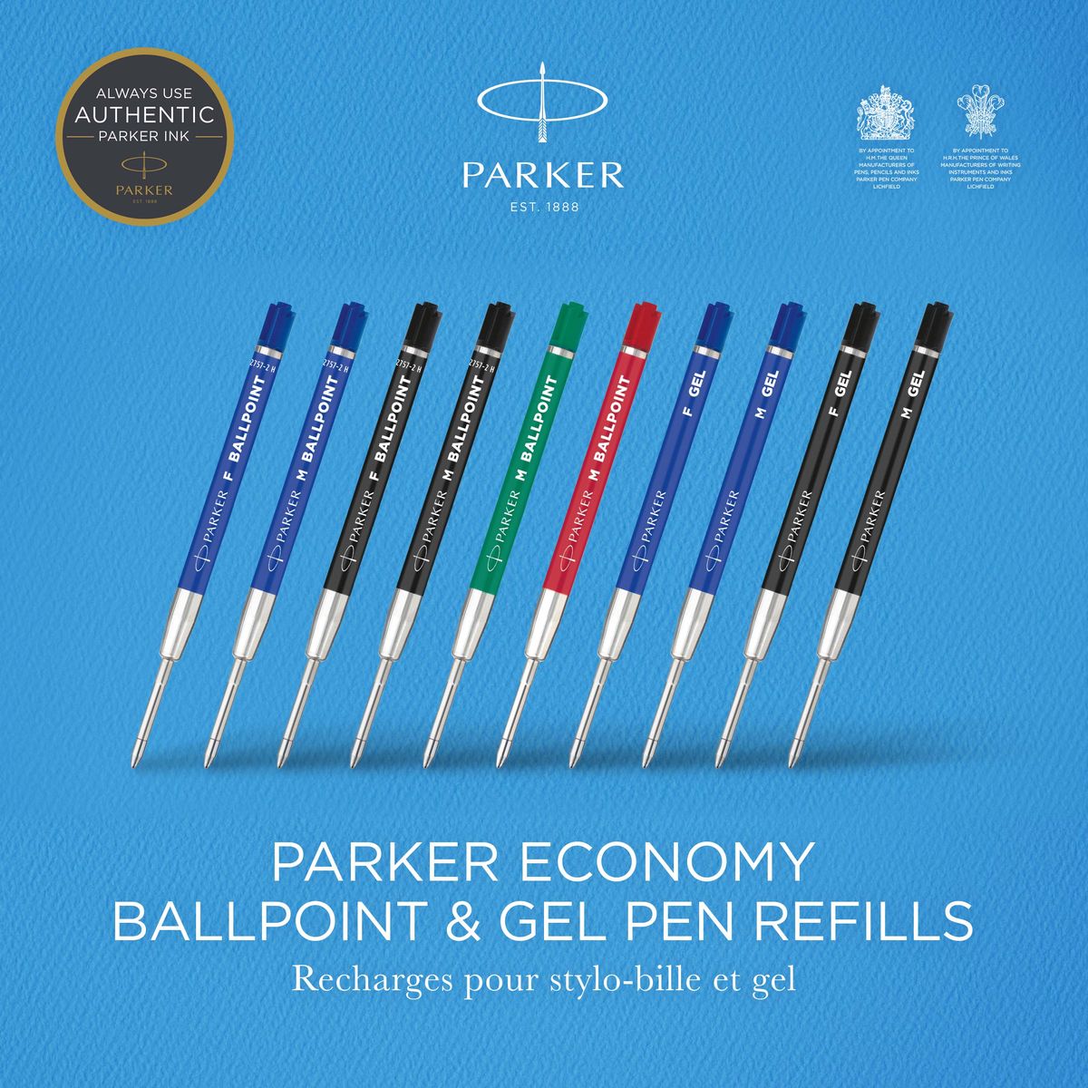 Wkład do długopisu niebieski Mmm Parker (2166542)