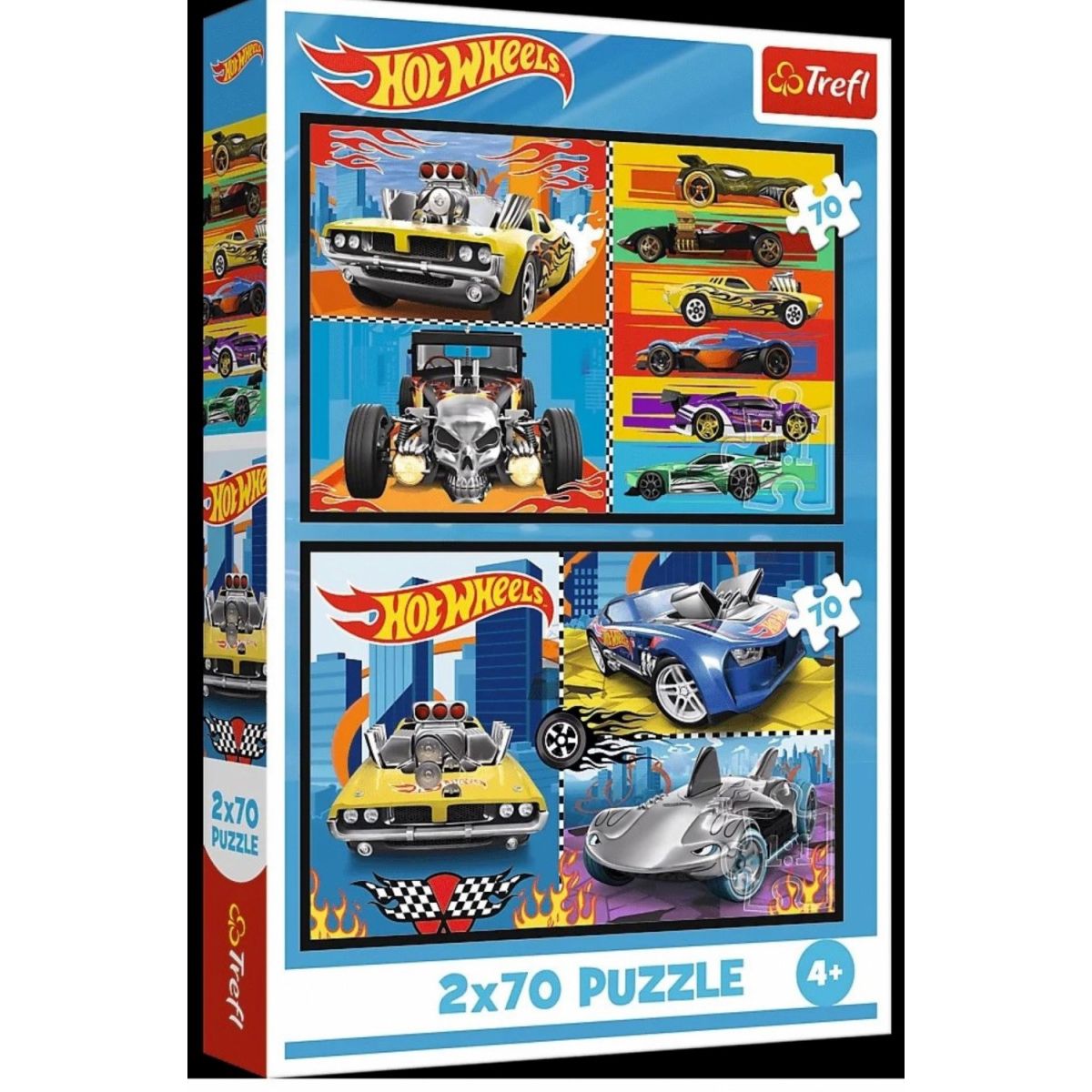 Puzzle Trefl Hot Wheels Samochodziki 140 el. (34441)