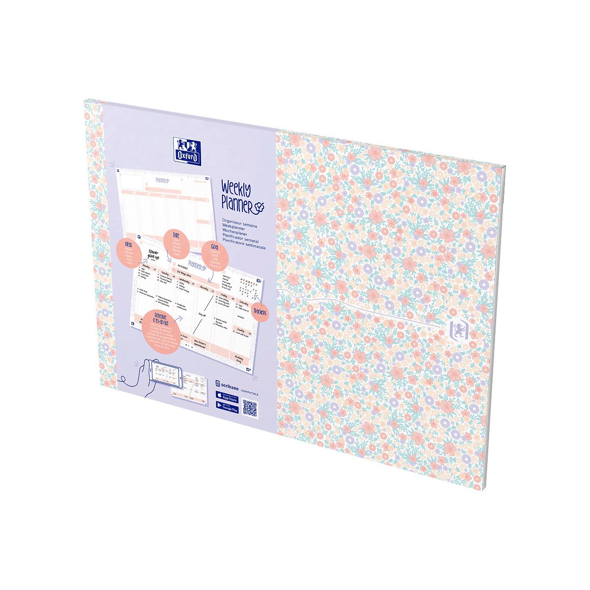 Kalendarz biurkowy (308046) k:510-83 Floral Oxford (400186601)