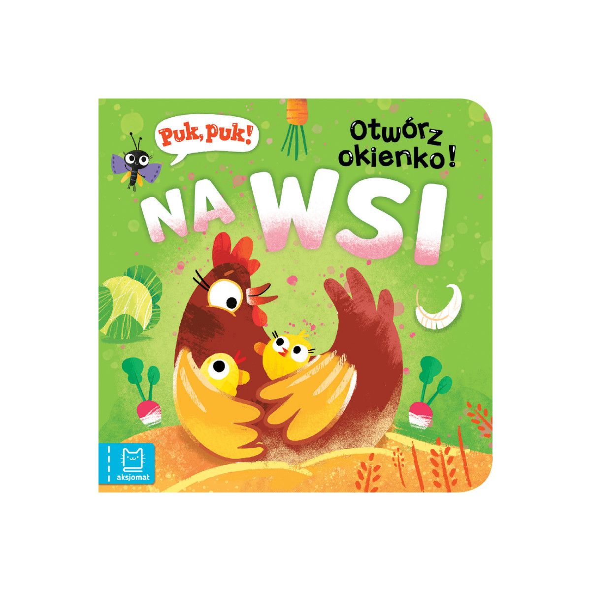 Książka dla dzieci Puk, puk! Otwórz okienko! Na wsi