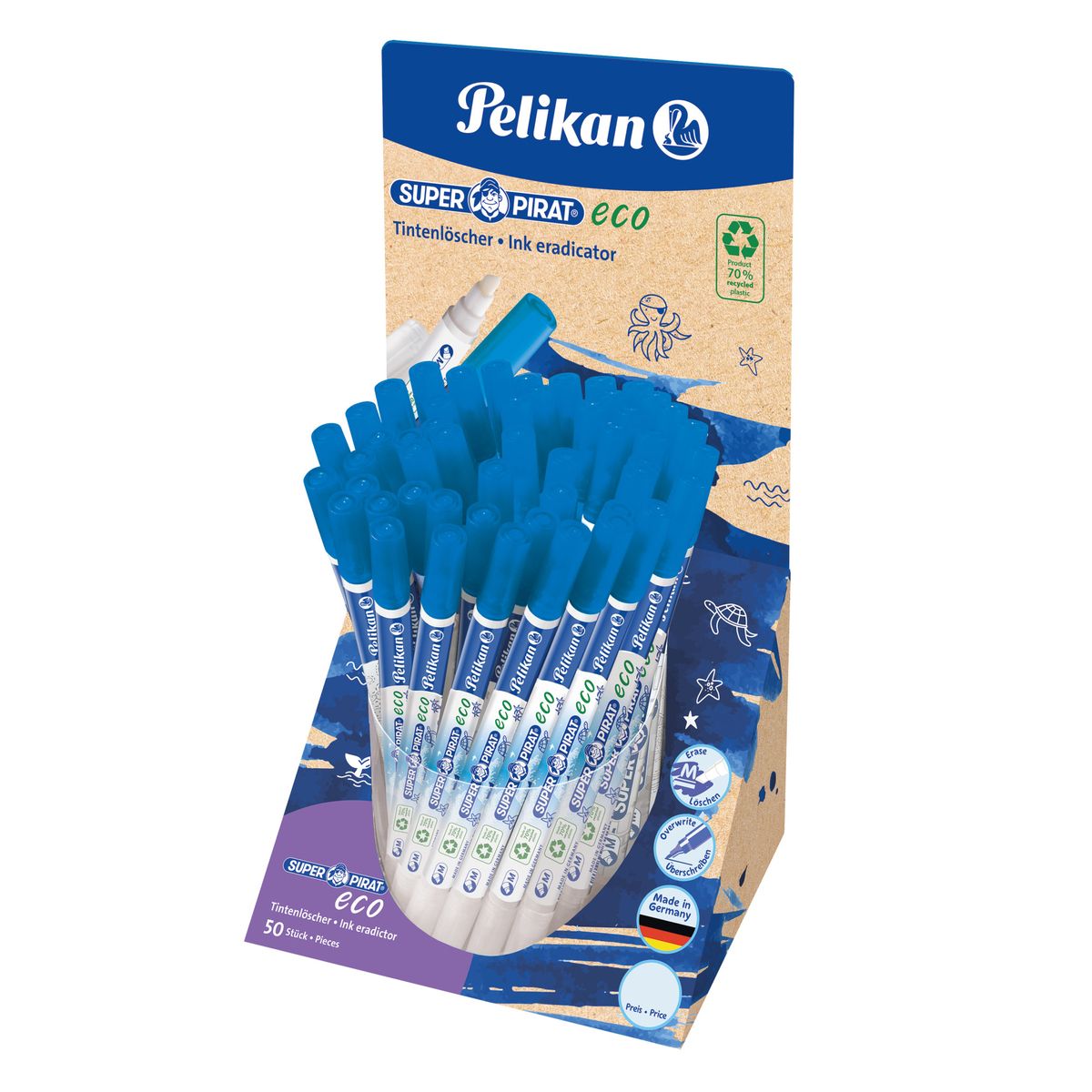 Wymazywacz do atramentu Pelikan Super Pirat Eco 850M 606028 (300007893)