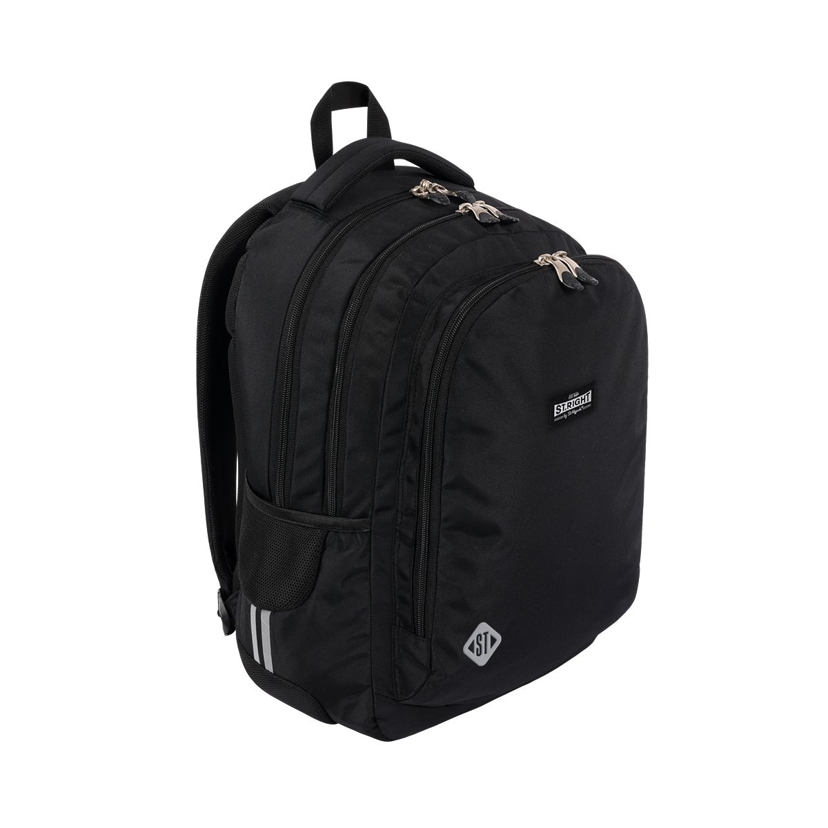 Plecak Stright BLACK VINTAGE 5903235674709 4-KOMORY St.Right (BP-73)