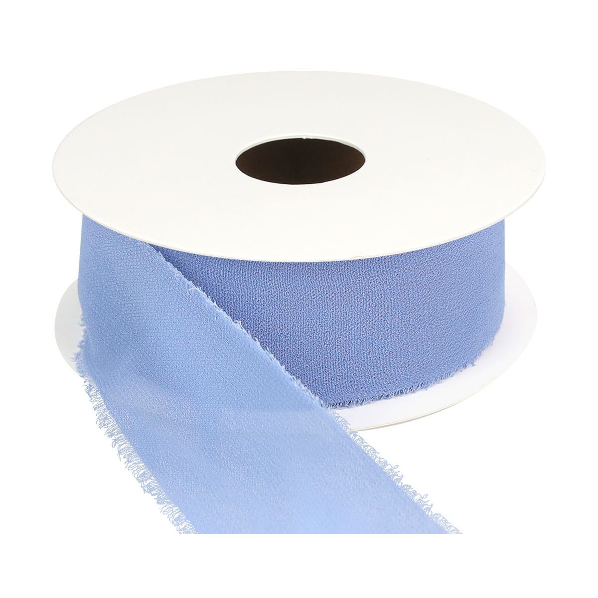 Wstążka Craft-Fun Series szyfonowa strzępiona 40x10 [mm x m] niebieski Titanum (WJ40-10-001)