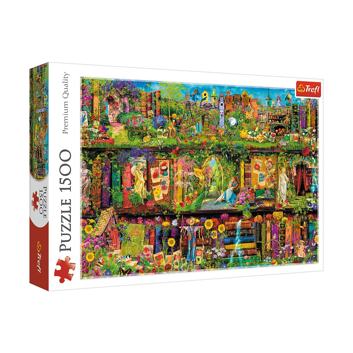 Puzzle Trefl Baśniowa biblioteczka 1500 el. (26165)