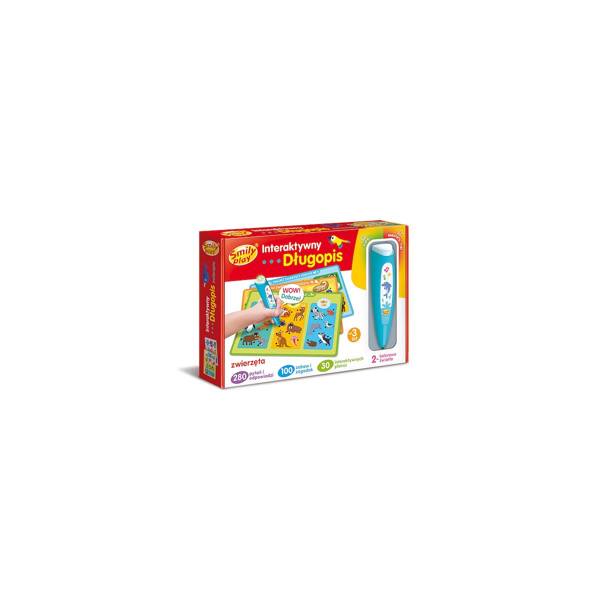 Zabawka edukacyjna Smily Play Inteligentny długopis zwierzęta (SP98304)