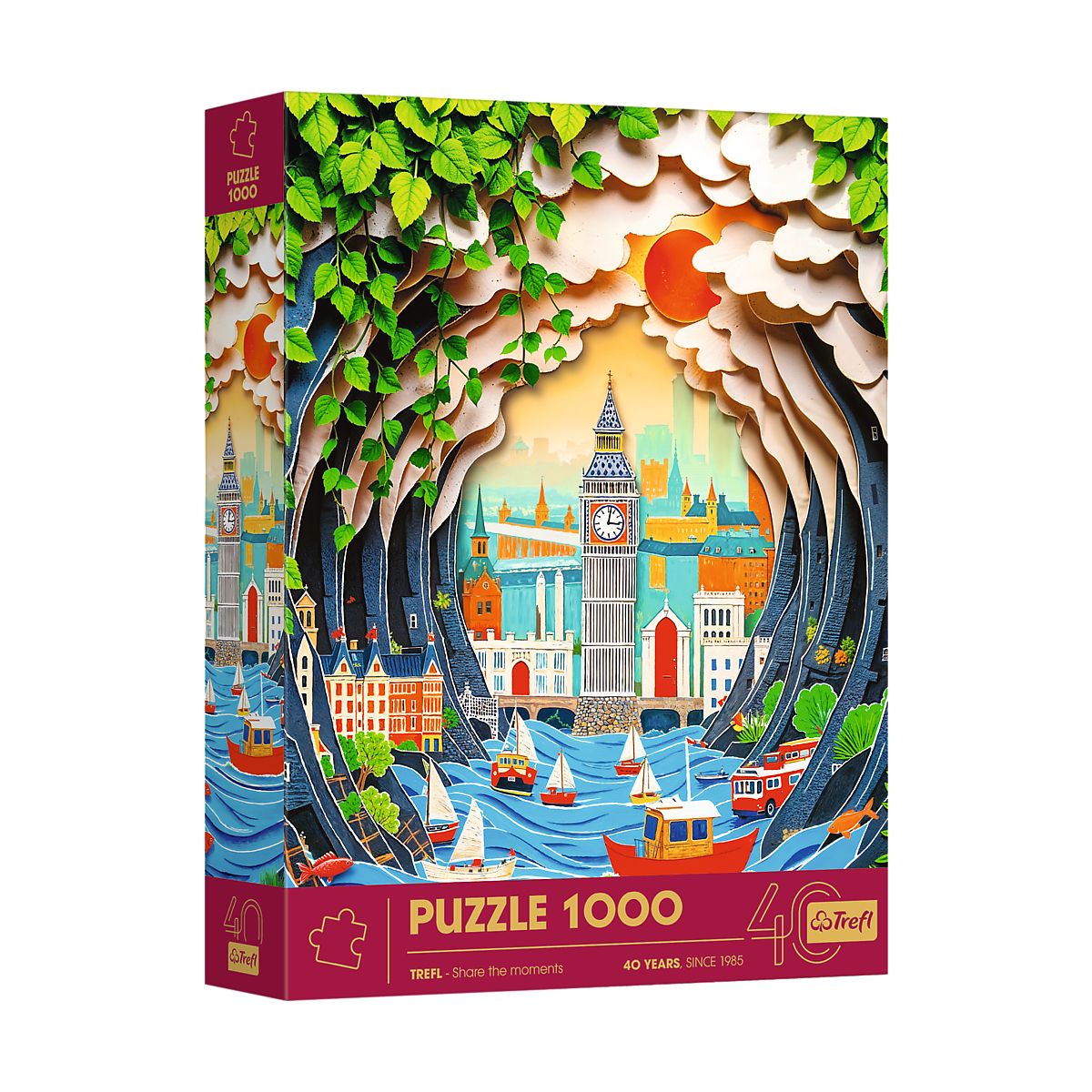 Puzzle Jubileuszowe Londyn 1000 el. Trefl (40043)