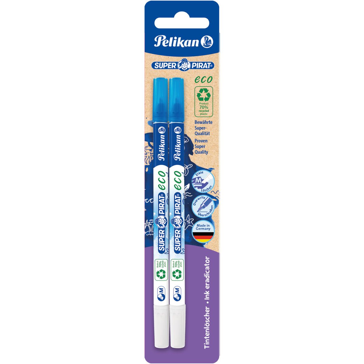 Wymazywacz do atramentu Pelikan Super Pirat Eco 850M 822251 (300009802)