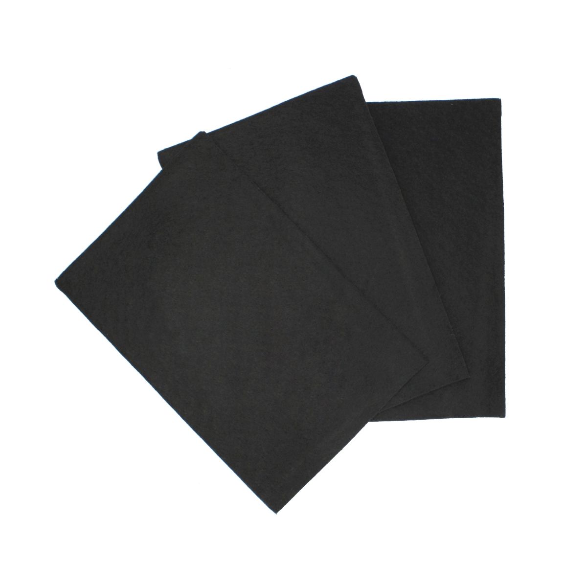 Ozdoba filcowa Craft with Fun 20x30x5szt brąz 20x30 (439312)