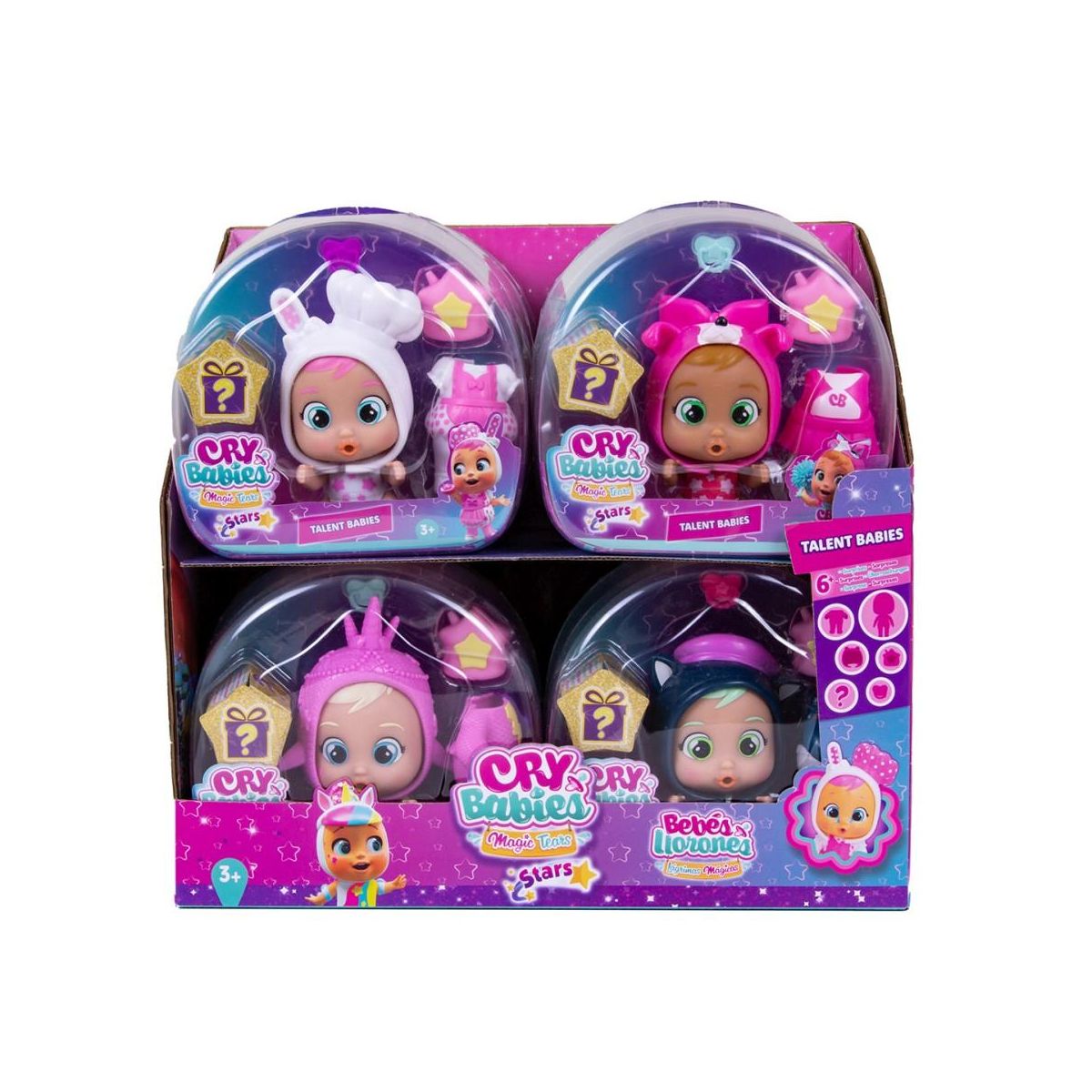 Lalka Tm Toys Cry Babies Stars Talent Babies Mix (IMC916111)