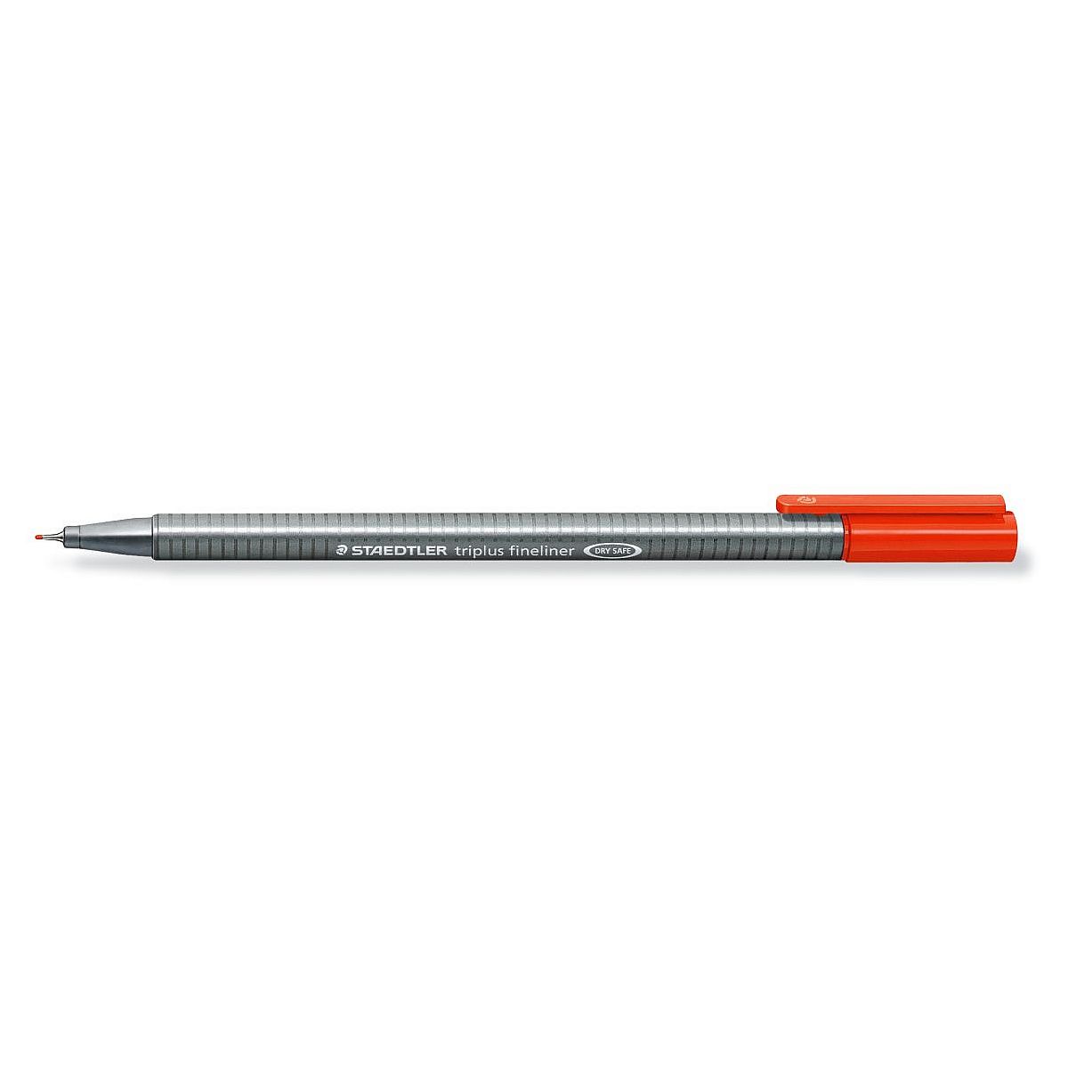 Cienkopis Staedtler, czerwony 0,3mm 1kol.