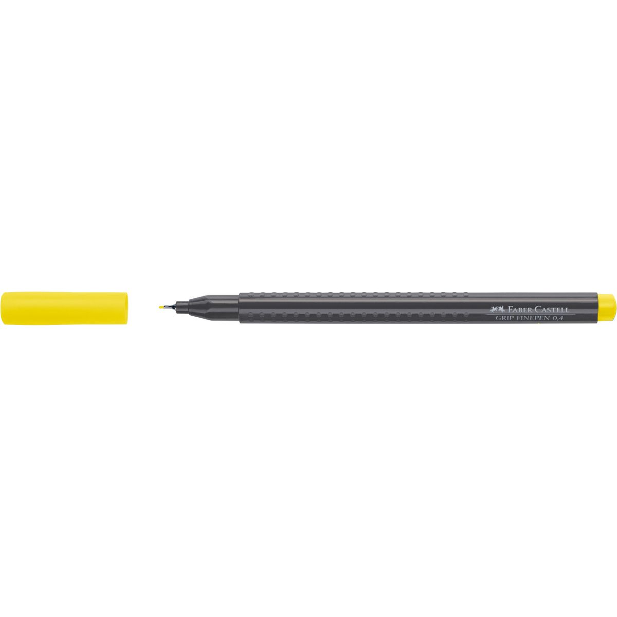 Cienkopis Faber Castell Grip Finepen 0,4 jasno żółty 0,4mm 1kol. (FC151606)