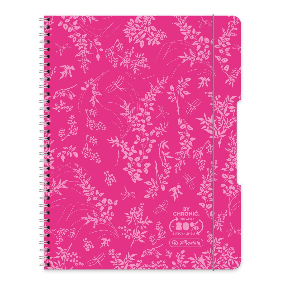 Kołozeszyt (kołobrulion) Herlitz ECO COLORS 9501452 A4 80k. kratka (400198742)