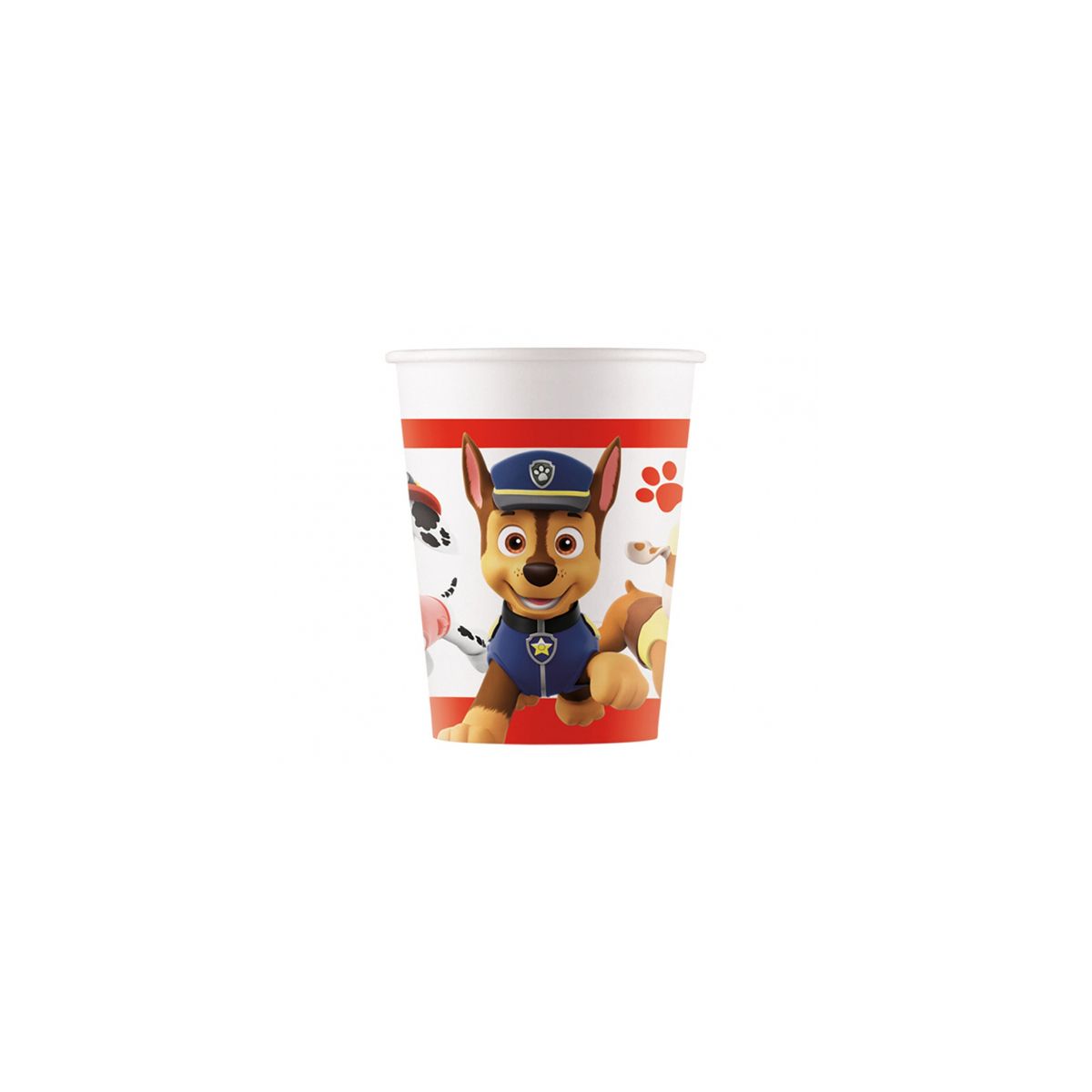 Kubek jednorazowy Godan Paw Patrol - Ready for Action (Nickelodeon) 8 szt. papier 200ml (93470)