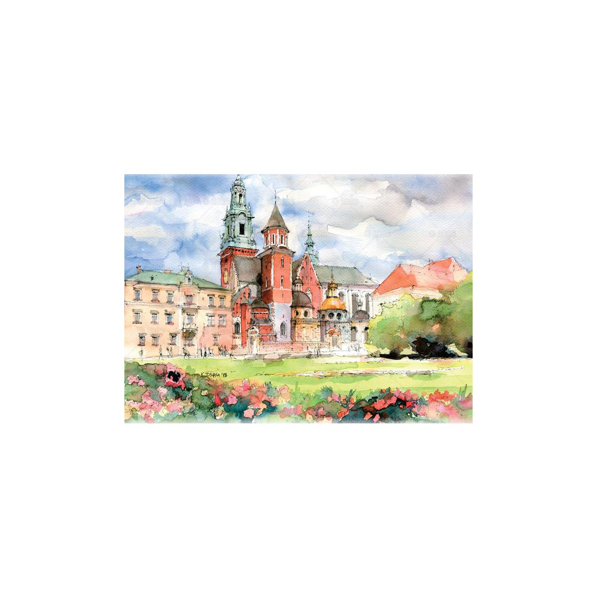 Kalendarz ścienny (401000) k:2915-377 13-planszowe 320mm x 470mm Lucrum (RW06)