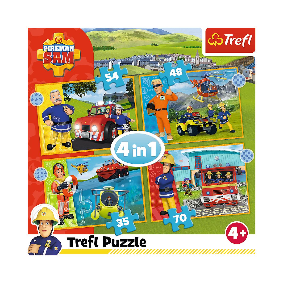 Puzzle Trefl 4w1 el. (34387)