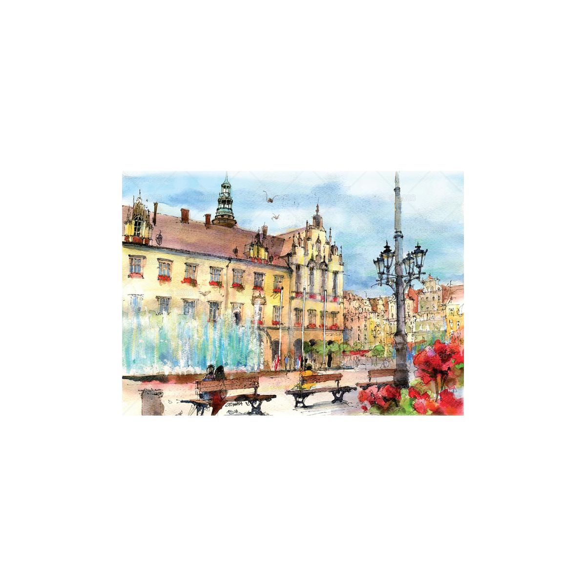 Kalendarz ścienny (401000) k:2915-377 13-planszowe 320mm x 470mm Lucrum (RW06)
