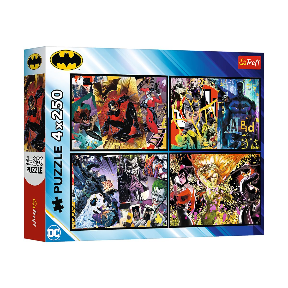 Puzzle Trefl Batman 4x250 el. (13310)
