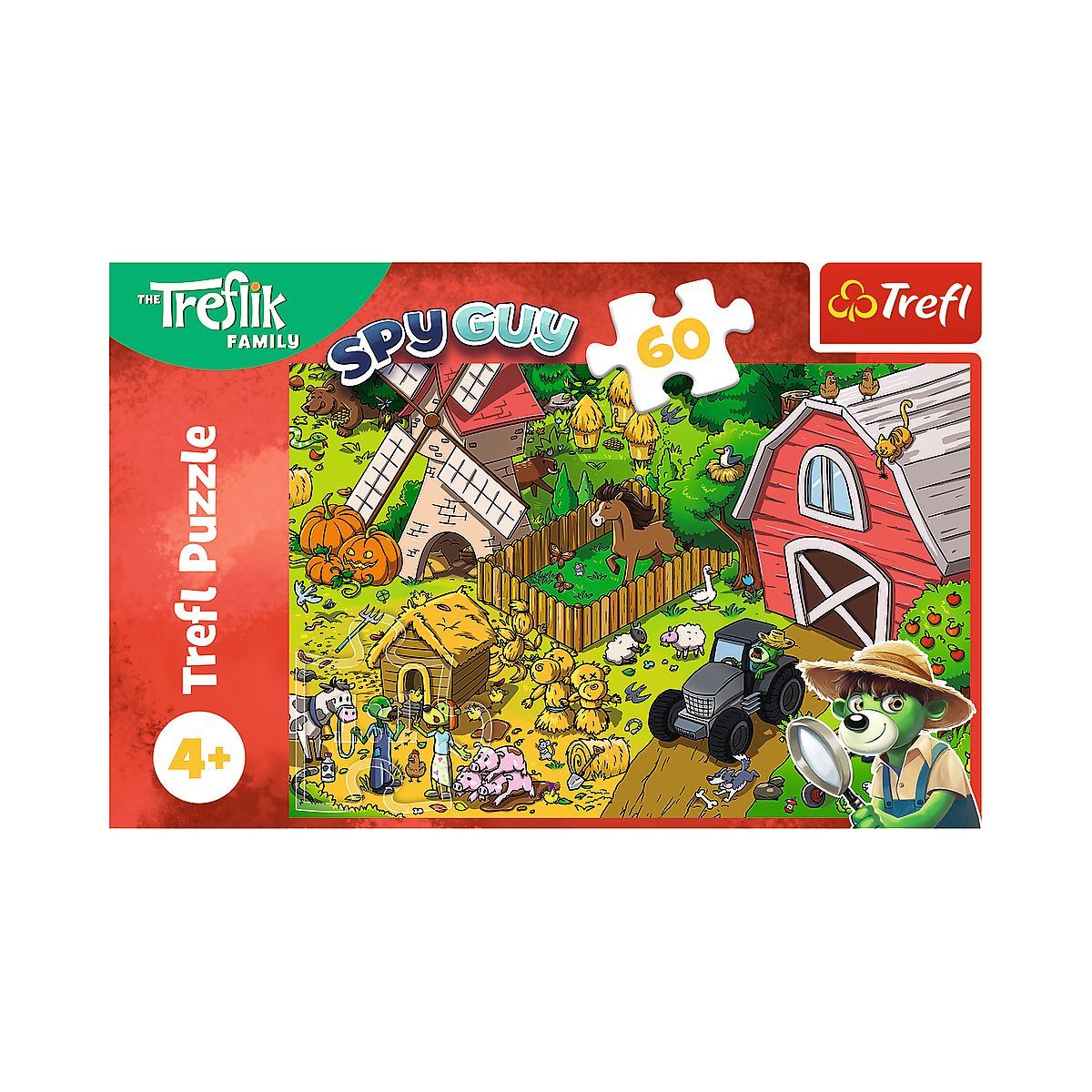 Puzzle Trefliki Na farmie 60 el. Trefl (17402)