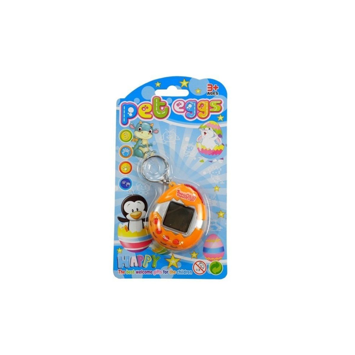 Gra elektroniczna Lean Tamagotchi pomarańczowe (12682)