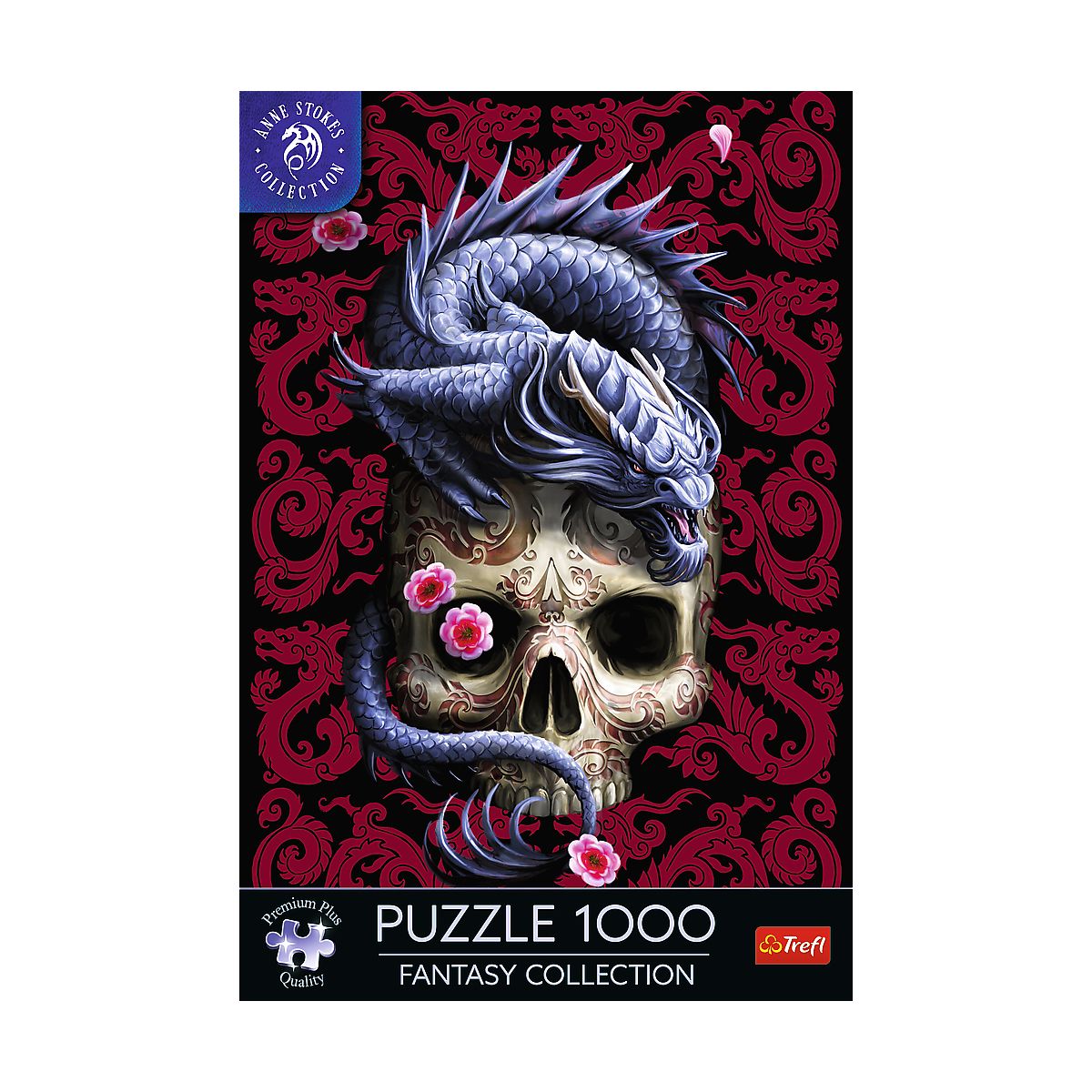 Puzzle Premium Plus Orientalny Smok 1000 el. Trefl (10901)
