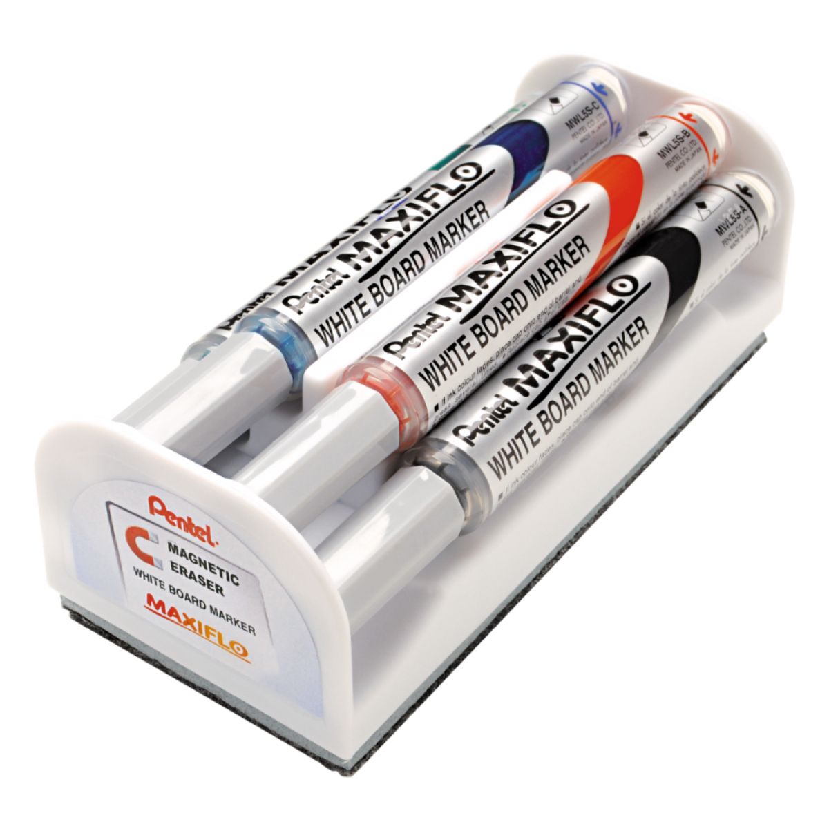 Marker suchościeralny Pentel, mix 1,1-2,2mm okrągła końcówka (MWL5S4)