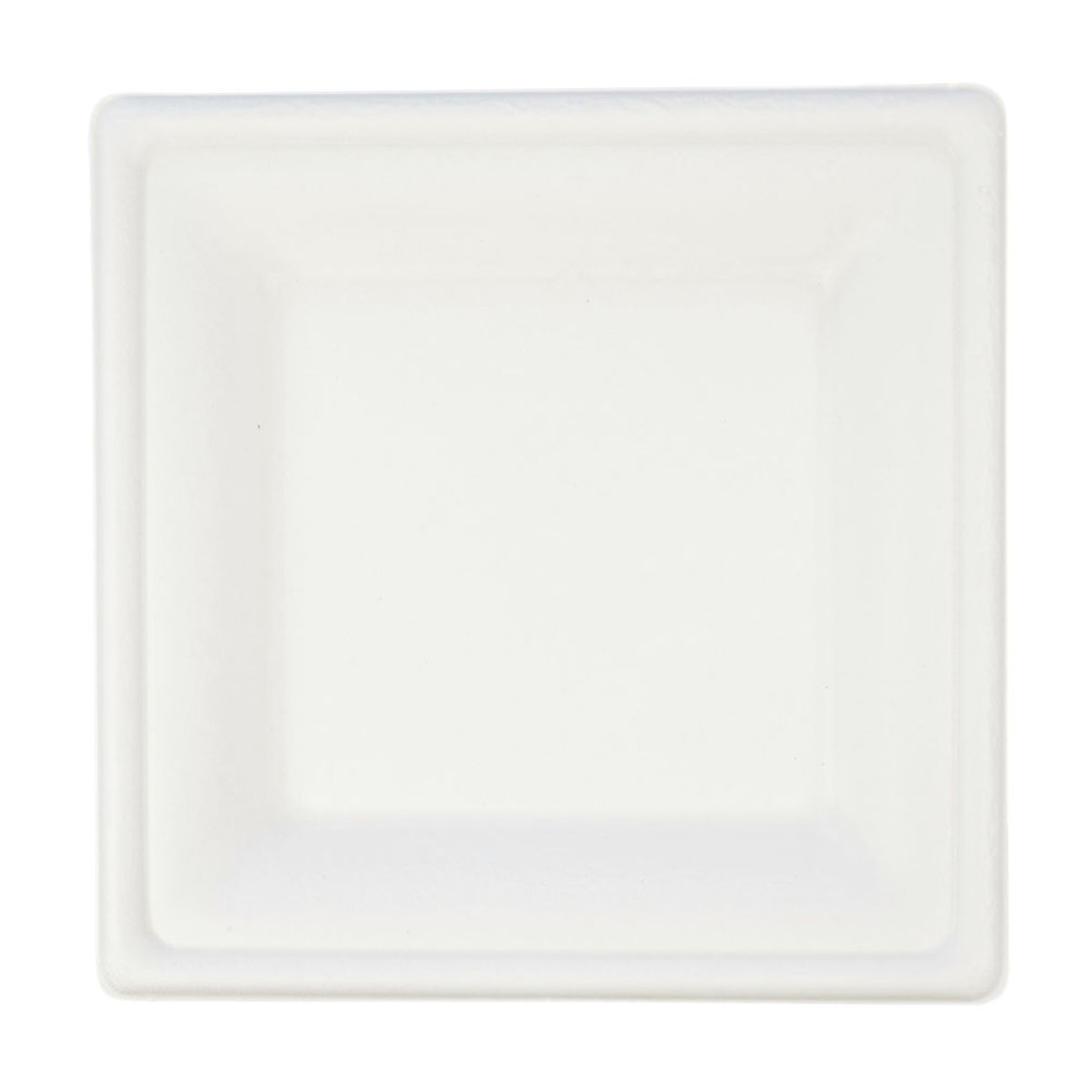 Talerz jednorazowy Arpex trzcina cukrowa 15 x 15 cm papier 6 szt (KG7986)