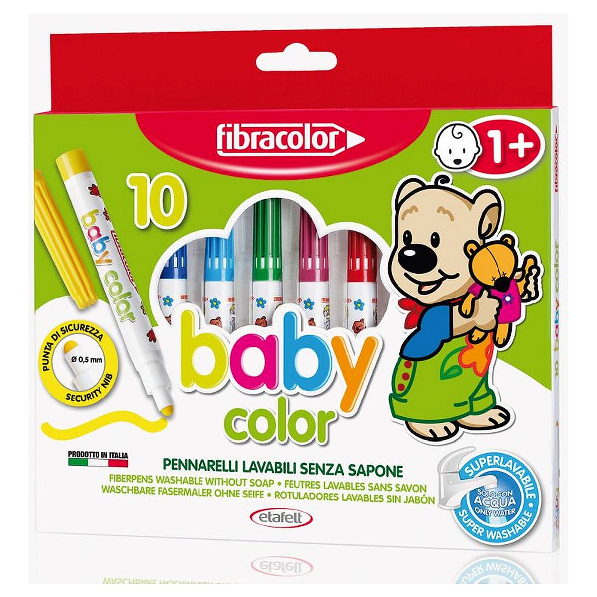 Flamaster Fibracolor baby color 10 kol.